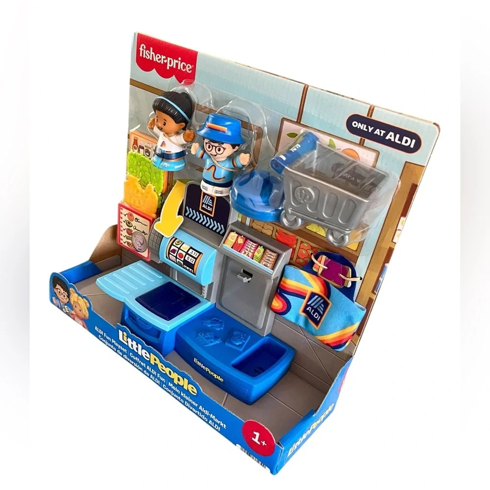 Fisher-Price Little People ALDI Fun Playset - Blue New in Original Package